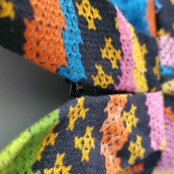 NWT FARM RIO Macaw Island black long sleeve maxi dress size small. - Picture 8 of 10